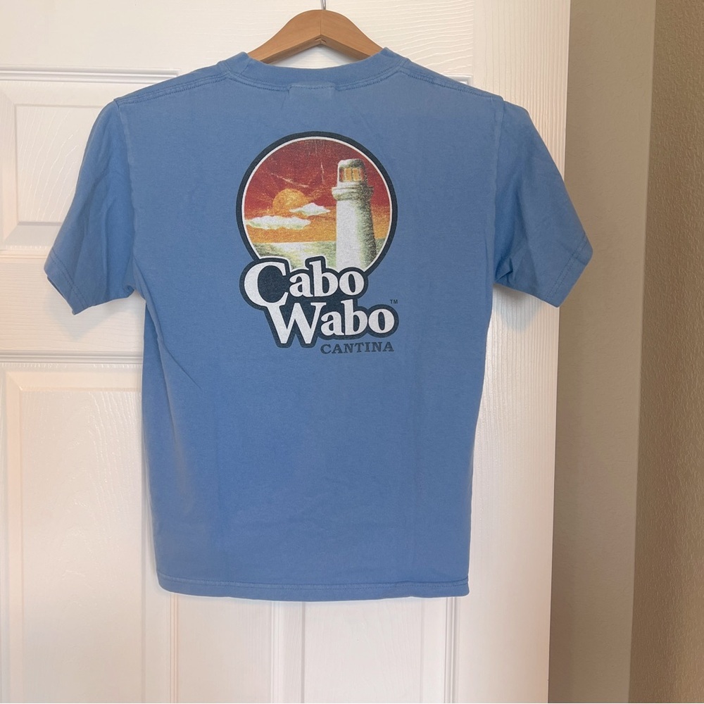 Vintage Cabo Wabo Cantina T-Shirt Youth Size Large Mexico Sammy Hagar J10